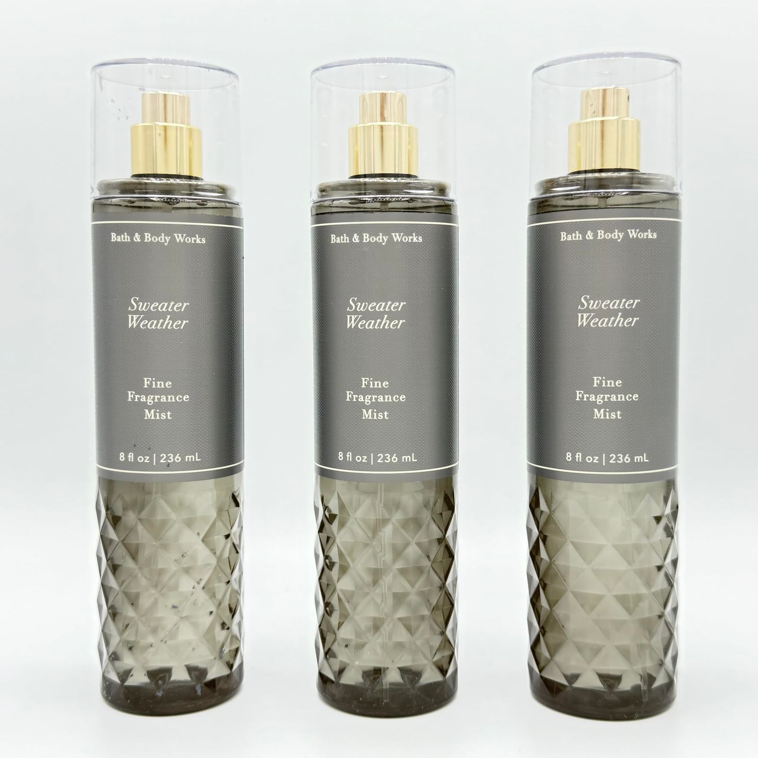 Sweater Weather 3-Piece Bath Bundle | Set of Three Body Sprays/Fine Fragrance Mists, 8oz Each