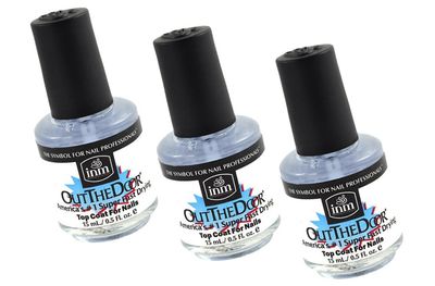 3 X Out The Door Number 1 Super Fast Drying Nail Top Coat For Nail | size 0.3 fl oz / 9 ml