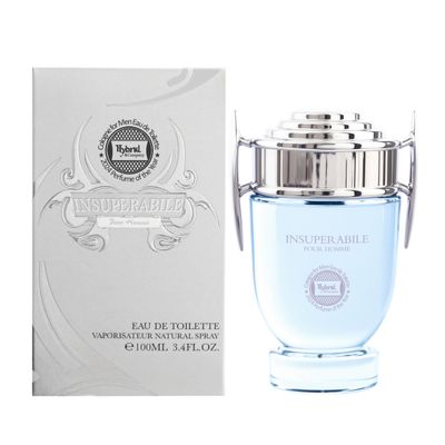 Hybrid &amp; Company Courageous Pour Homme For Men Eau De Parfum Insuperabile Natural Spray 3.4 Fl Oz