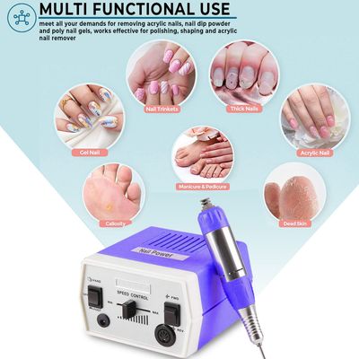 Vfa Upgraded Nail Drill Electric Nail File, JD700 Nail Drills for Acrylic Nails Professional 30000RPM Manicure Tools Acrylic Nail Drill for Nail Dip Kit Acrylic Powder Poly Nail Gel B-01