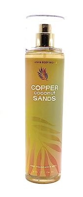 Bath &amp; Body Works Copper Coconut Sands Fine Fragrance Mist 8 Fluid Ounce Spray