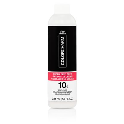 COLORCHARM Cream Hair Color Developer | 10 Volume | For Optimal Gray Blending and Rich Multi-Dimensional End Results | 7.8oz