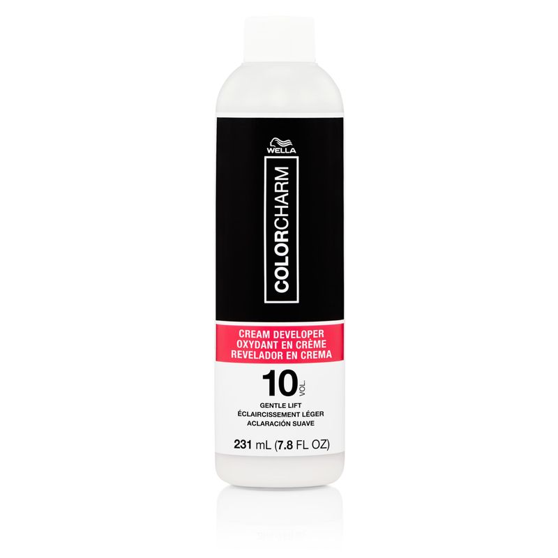 COLORCHARM Cream Hair Color Developer | 10 Volume | For Optimal Gray Blending and Rich Multi-Dimensional End Results | 7.8oz