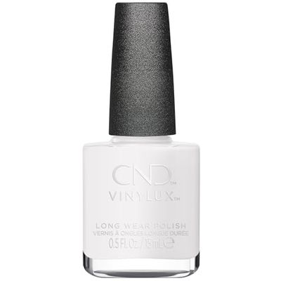 CND Vinylux Longwear White Nail Polish, Gel-like Shine &amp; Chip Resistant Color, Cream Puff, 0.5 fl. oz