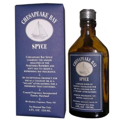 Coastal Fragrance Chesapeake Bay Spyce Cologne ,4 Fl Oz