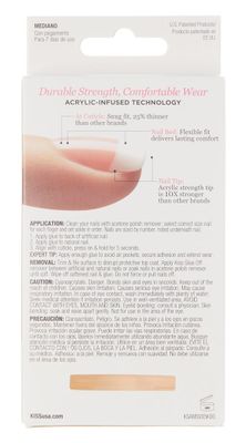 Kiss Salon Acrylic French Kit Sugar Rush Medium (3 Pack)