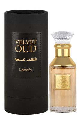 Lattafa Perfumes Velvet Oud Unisex EDP - Eau de Parfum 30ml(1.1 oz) | Oriental Alchemy | Noble Oud, golden amber &amp; sensual musk | Warm, Oriental perfume