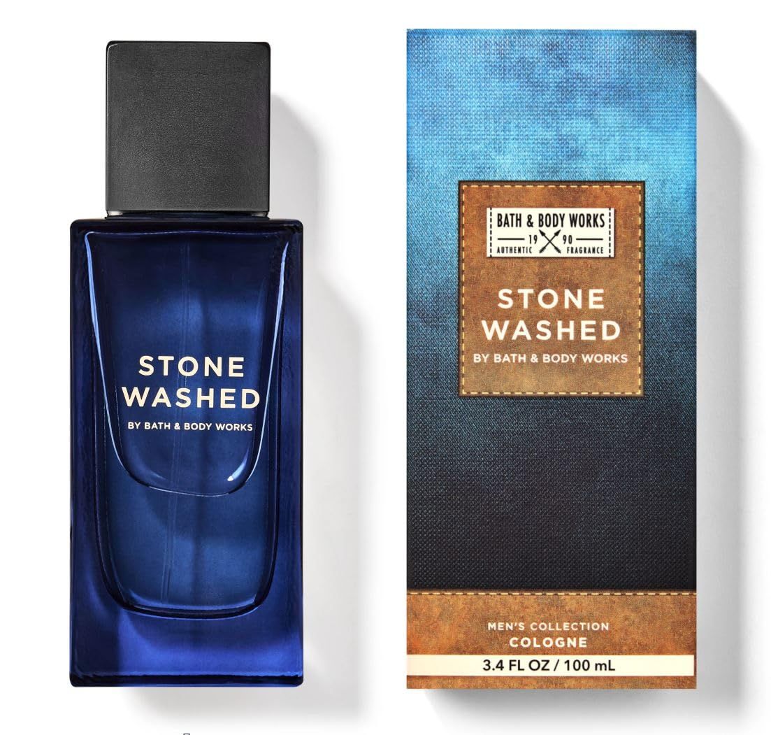 Bath and Body Stone Washed Mens Cologne | 3.4 Fl Oz
