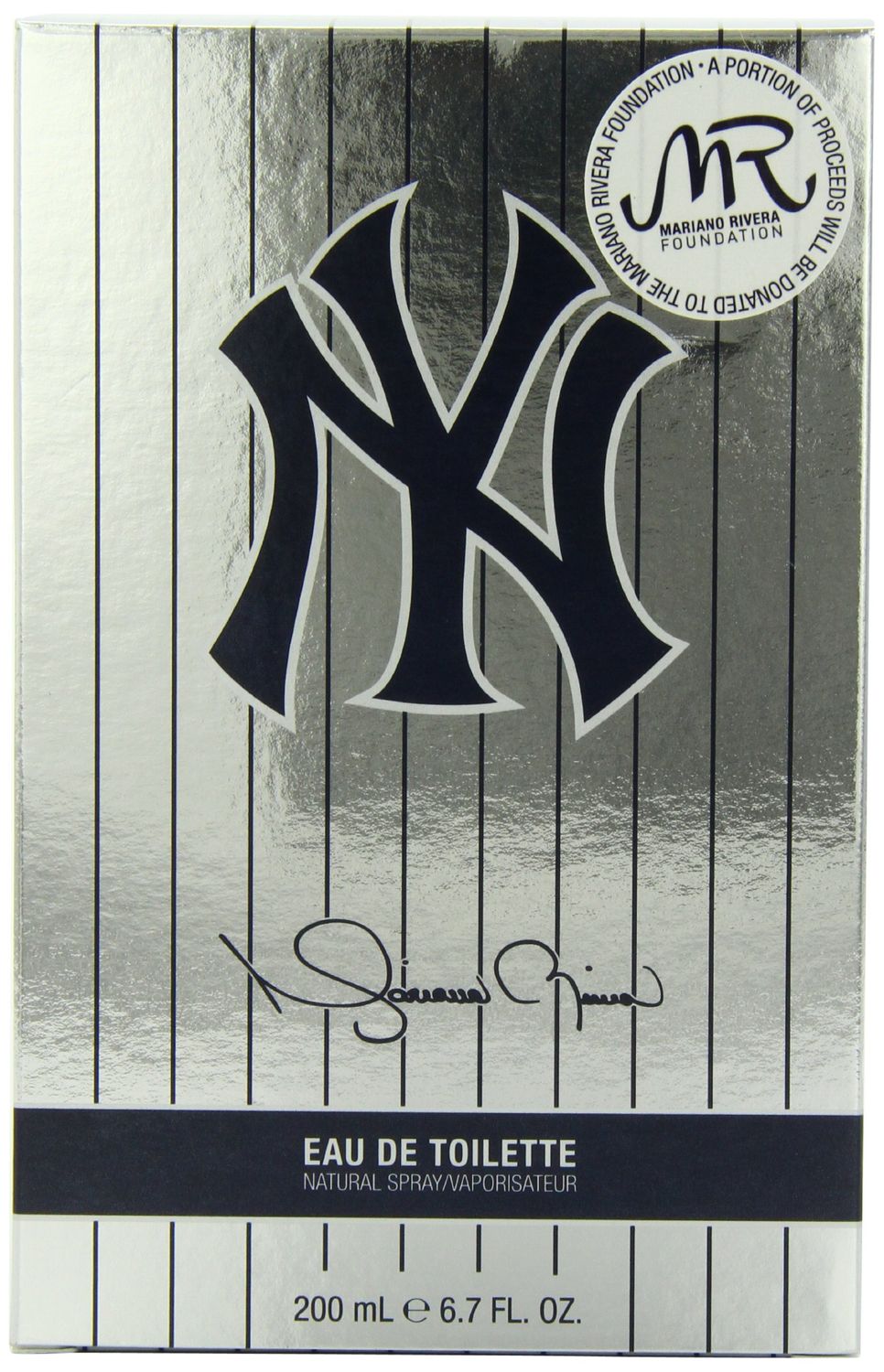 New York Yankees Fragrance Mariano Rivera Signature Limited Edition Eau De Toilette, 6.7 Ounce