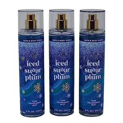 Bath &amp; Body Works Fragrance Mist 3-Pack 8oz Each (Iced Sugar Plum)
