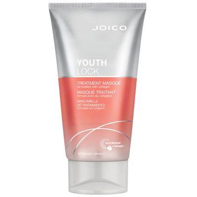 Joico YouthLock Treatment Masque Formulated With Collagen|Nourish &amp; Soften|Strengthen &amp; Protect|Reduce Breakage &amp; Frizz|Soften &amp; Detangle|Boost Shine|Sulfate Free|With Arginine|5.1 Fl Oz
