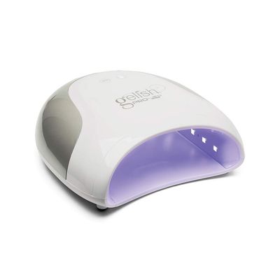 Gelish Pro LED Light - Professional Gel Nail Lamp, Fast Drying Nail Dryer, Compact &amp; Portable UV/LED Light for Home &amp; Salon Use, Pedicure-Friendly, No Bulb Replacement Needed.