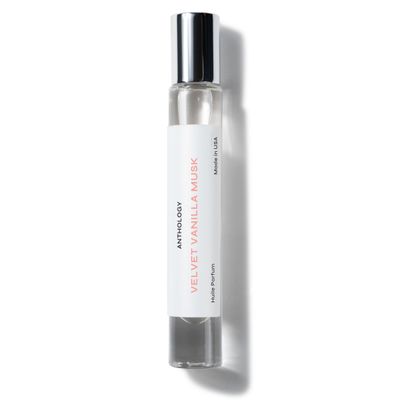 Anthology Velvet Vanilla Musk Perfume Oil Roll on 9 ML | Vanilla, Floral &amp; Musky Notes | Long-lasting fragrance rollerball