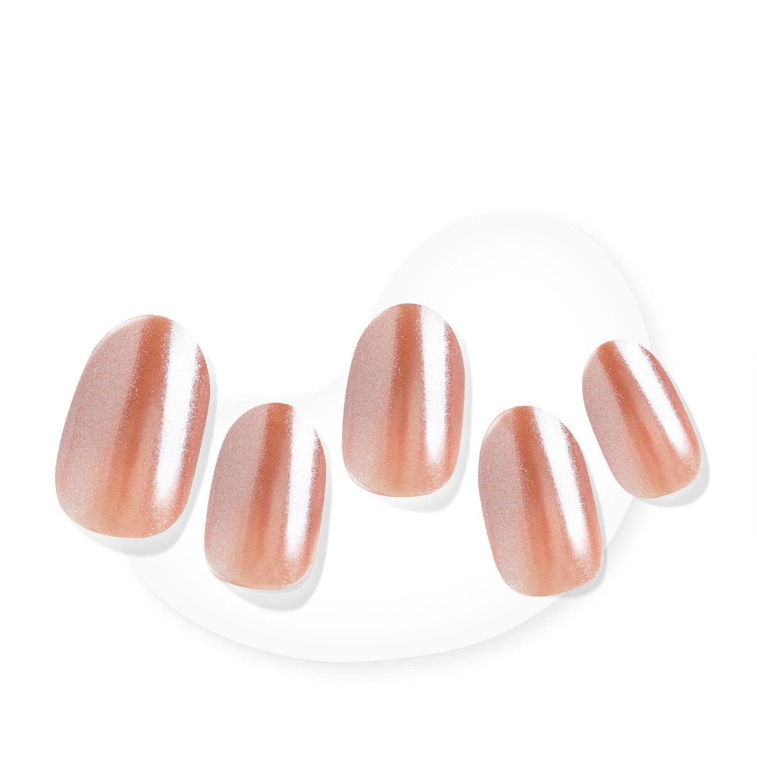Dashing Diva Glaze Nail Strips - Chocolate Glaze | Works with Any LED Nail Lamp | Long Lasting, Semicured Gel Nail Strips | Contains 34 Salon Quality Black Nail Wraps, 1 Prep Pad, 1 Nail File