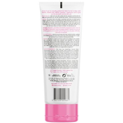 b.tan Dark Gradual Self Tanning Lotion | Plump Up the Bronze Everyday Glow Lotion - Develop a Bronzed Glow, Sunless Tanner Infused With Hyaluronic Acid, No Fake Tan Smell 8 Fl Oz