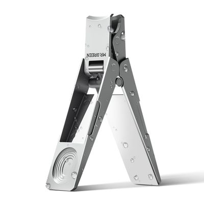 MR.GREEN Innovative Folding Nail Clippers Collapsible Nail Cutters Stainless Steel Nail Scissors Portable Travel Manicure Tools