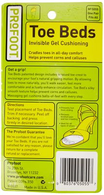 Profoot Care Toe Beds, Womens 1 pr