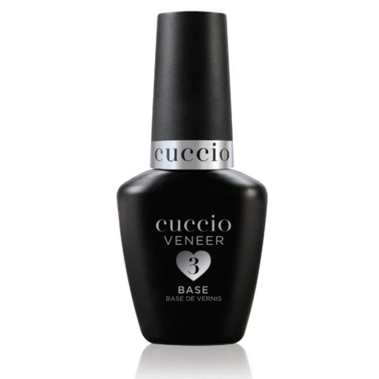 Cuccio Veneer Gel Polish Base Coat - Strong Adhesion for Long-Lasting Manicures, Professional Salon Quality, LED and UV Compatible, 0.43 oz