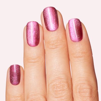 Dashing Diva One Gel Magnetic Starter Kit - Villainous - 3 in 1 Base Coat, Nail Color & Top Coat - Magnetic Polish - 9-Piece Set Manicure Set with LED Gel Lamp