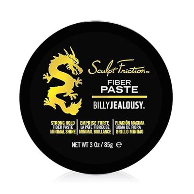 Billy Jealousy Sculpt Friction Fiber Hair Paste for Men, Adds Volume &amp; Texture with Touchable Hold &amp; Low Shine, Hair Product for Fine or Thinning Crown, 3 Oz