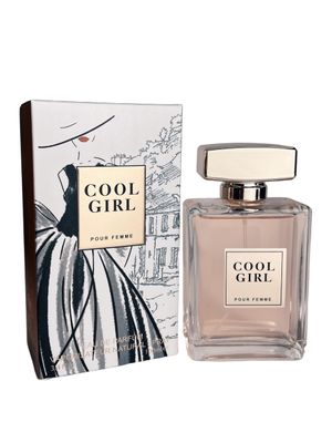 United Scents COOL GIRL Pour Femme Eau de Parfum for Women, 3.4 Fl Oz, Radiant Citrus Floral Fragrance