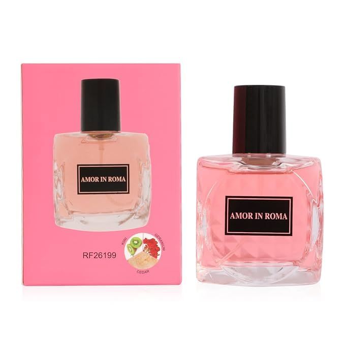 Viaan Krishna Amor in Roma Eau de Parfum Natural Spray, Fregrance for Women Notes: Jasmine, Vanilla &amp; Black Currant (100ml/3.3 fl.oz.)