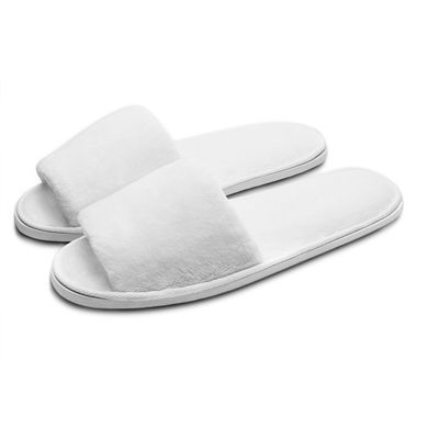 AhfuLife Spa Slippers - 5 Pairs of Disposable, Non-Slip, Closed-Toe Guest Slippers for Bedroom, Wedding, Travel &amp; House