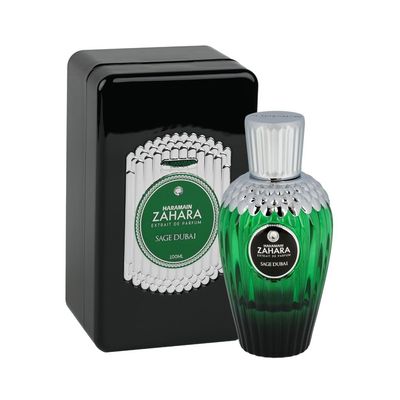 Al Haramain Zahara Sage Dubai for Unisex - Arabian Perfume for Women and Men - Long Lasting Fragrance - Arabic Perfume - Extrait De Parfum - 3.4 oz EDP Spray