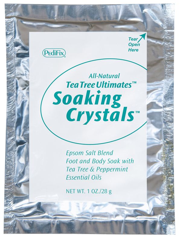 Pedifix Soaking Crystals Foot Bath - (6) 1 Oz. Packetsper Box