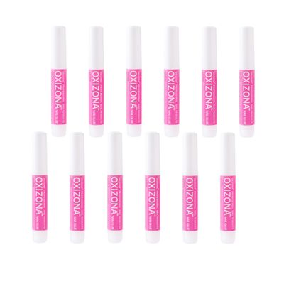Oxizona Super Strong Nail Glue for Acrylic Nails Press on Nails Professional Nail Glue for Nail Tips Fake Nails False Nails Long Lasting for Stick On Nails Broken Nails 0.07oz 12pcs