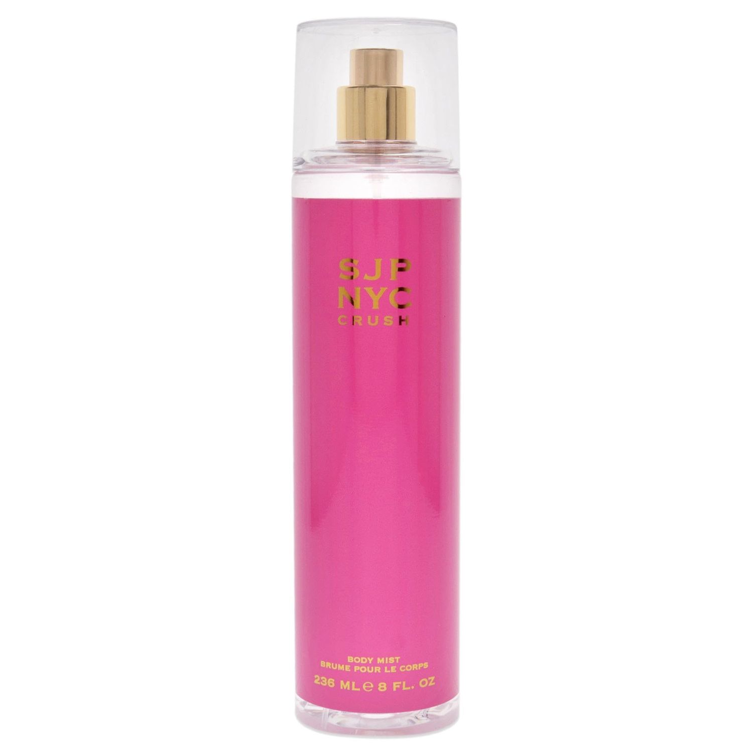 SJP NYC Crush Body Mist For Women - Clean, Romantic, Ultra-Feminine Fragrance - Fruity-Floral Notes Of Coconut And White Flowers - Sweet, Unforgettable Finish - 8 Oz