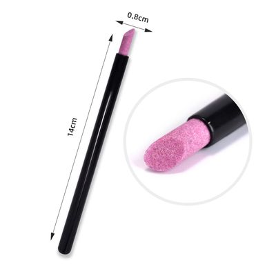 KADS 10Pcs Pumice Stone Nail File Cuticle Stone Pusher Nail Sanding Sticks Nail Art Pen Cuticle Remover Trimmer