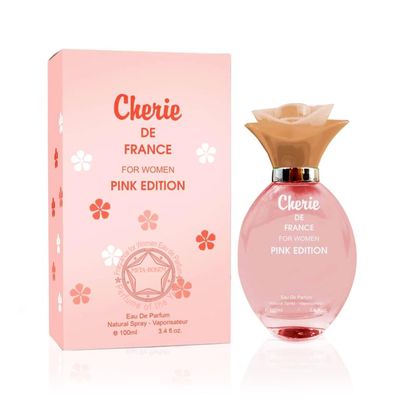 META-BOSEM Cherie&amp;Senorita 4-Pc Perfume Set Collection for Women - Fragrance Bottles for Ladies, Eau de Parfum Spray - Sweet Floral Scent (Pack of 4) Each 3.4 Fl Oz, Total 13.60 Fl Oz