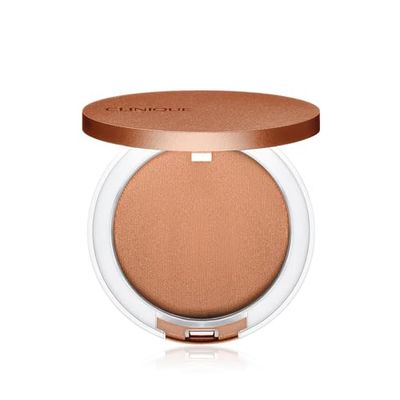 Clinique True Bronze Blendable Pressed Powder Bronzer | Sun-Kissed Glow Natural Finish, Sunkissed, 0.33 Ounce
