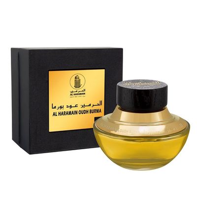 Al Haramain Oudh Burma Eau De Parfum Spray for Unisex - Arabian Perfume for Women &amp; Men - Long Lasting Fragrance - Arabic Cologne - 2.5 oz EDP Spray