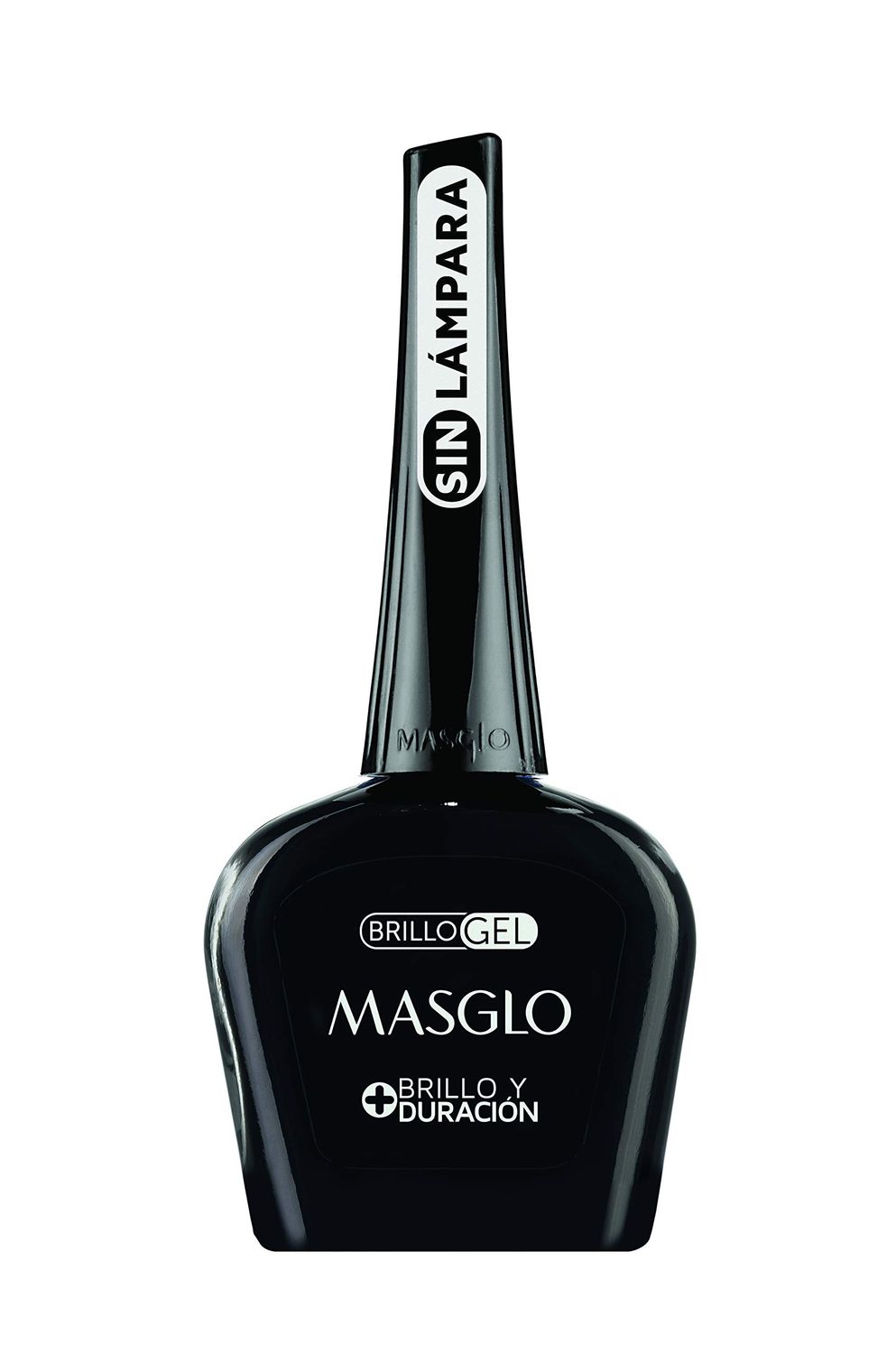 MASGLO Tradicional - Nail Polish Top Coat Gel Effect, Up to 7 Days of Wear, High-Coverage &amp; Glossy Finish - (0.5 oz)