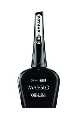 MASGLO Tradicional - Nail Polish Top Coat Gel Effect, Up to 7 Days of Wear, High-Coverage &amp; Glossy Finish - (0.5 oz)