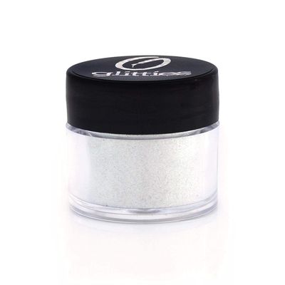 GLITTIES - Diamond Dust - Nail Art Iridescent Fine (.008) Glitter Powder - for Gel Nail Polish, Gel and Acrylic Nail Powder - (10 Gram Jar)