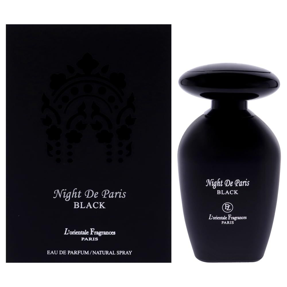 LOrientale Fragrances Geparlys Night De Paris Black for Unisex - 3.3 oz EDP Spray