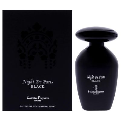 LOrientale Fragrances Geparlys Night De Paris Black for Unisex - 3.3 oz EDP Spray
