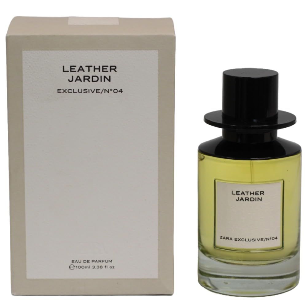 Zara Exclusive / N04 Leather Jardin Perfume for Women EDP Eau De Parfum 100 ML (3.4 FL. OZ)
