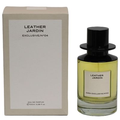 Zara Exclusive / N04 Leather Jardin Perfume for Women EDP Eau De Parfum 100 ML (3.4 FL. OZ)