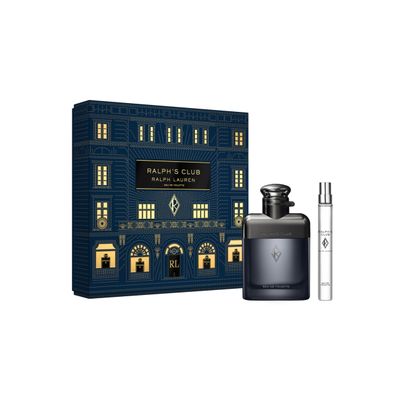 RALPH LAUREN FRAGRANCES Ralphs Club Eau de Toilette- Mens Cologne - Woody &amp; Fresh - 2-Piece Gift Set - 1.67 Fl Oz &amp; 0.3 Fl Oz Colognes