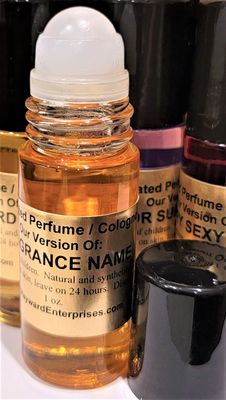 HYWD Enterprises Perfume Oil Comparable to WITH LOVE (Hill. Duff) for women, Fragrance Rendition, Fragrance, Eau de Parfum, 1 oz. (30ml) Glass Roll on