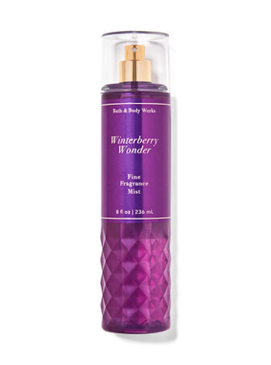 Bath &amp; Body Works Winterberry Wonder Signature Collection Fragrance Mist 8 Fl Oz (Winterberry Wonder)