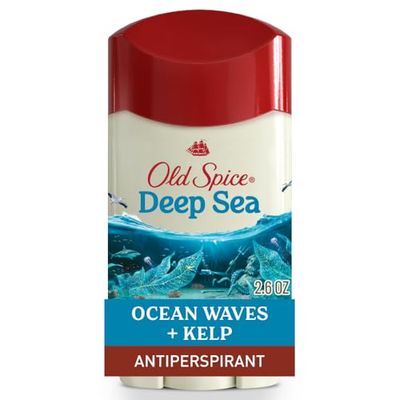Old Spice Antiperspirant &amp; Deodorant for Men, Deep Sea with Ocean Elements Scent, 2.6 oz