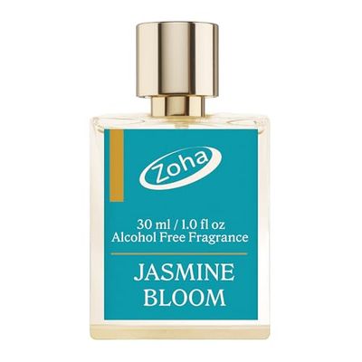 Zoha Jasmine Bloom - Jasmine Perfume for Women and Men, Alcohol Free Perfume Oil Roll On and Fragrance Mist