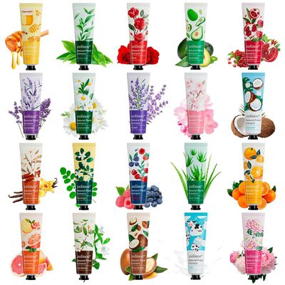 zolinoe 20 Pack Hand Cream Bulk for Dry Cracked Hands, Stocking Stuffers, Bridesmaid Gifts,Thank You Gifts,Christmas Gifts for Women,Natural Plant Fragrance Mini Hand Lotion Travel Size