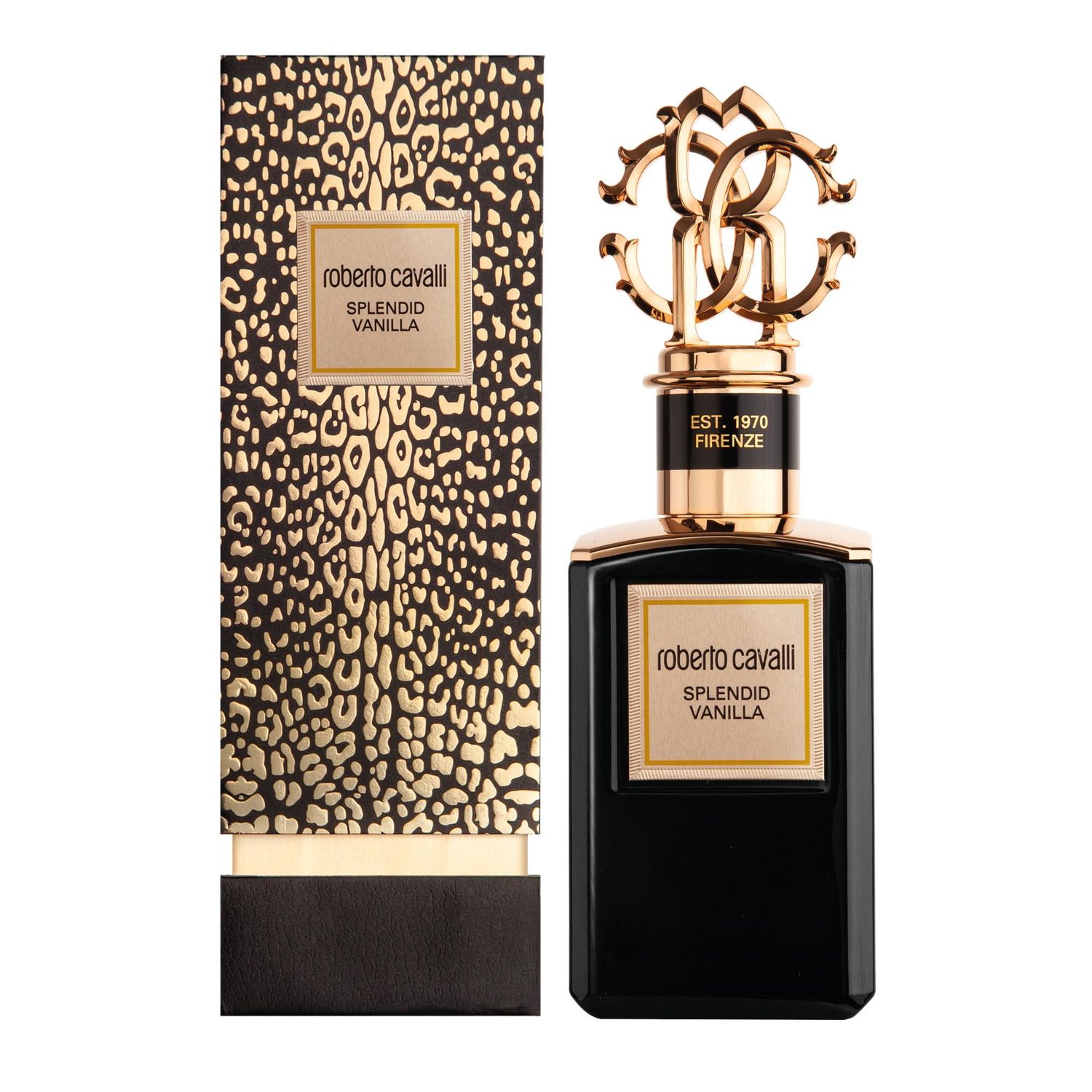 Roberto Cavalli Gold Splendid Vanilla Eau de Parfum Spray, 3.4 Fl. Oz.