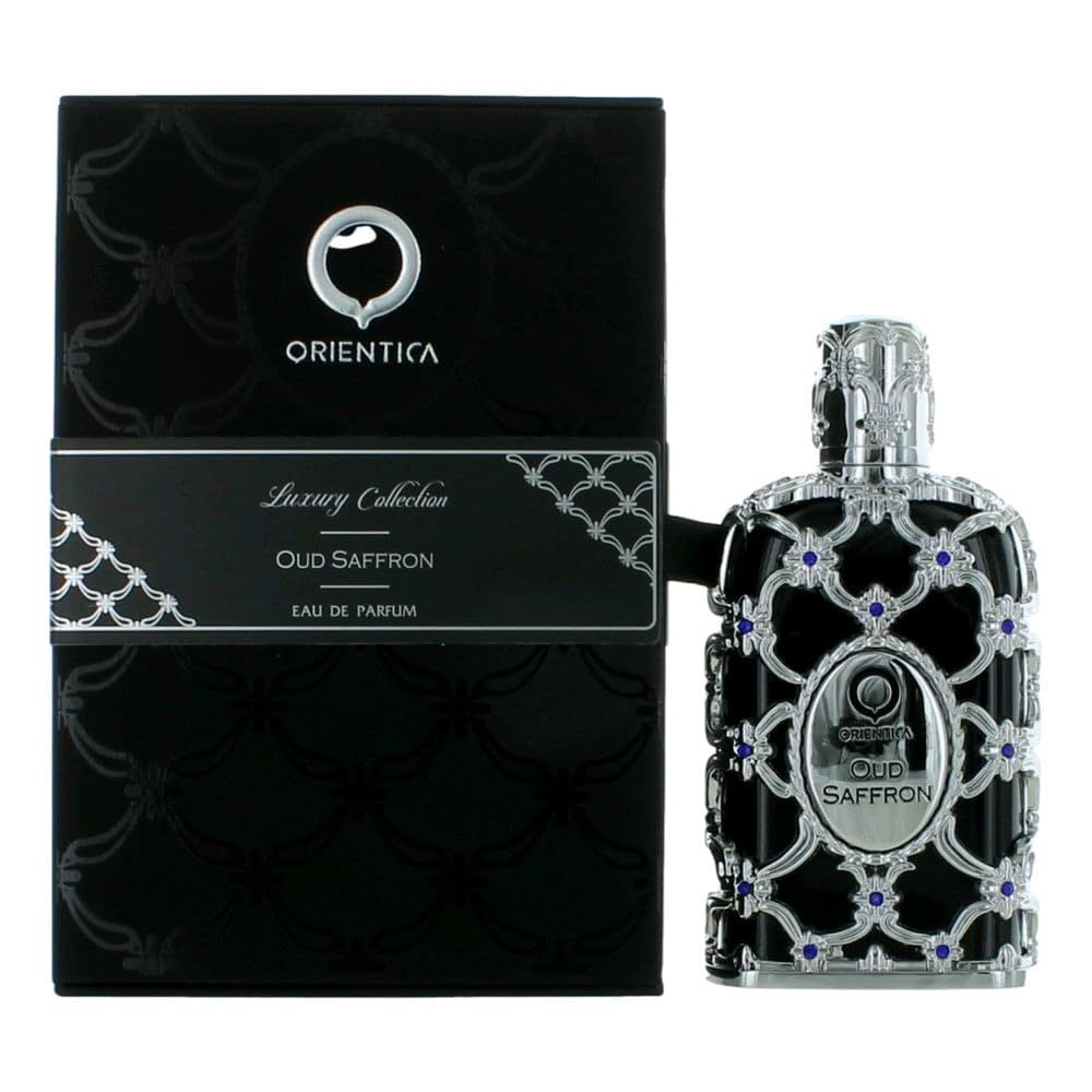 Orientica Oud Saffron for Unisex Eau de Parfum Spray, 2.7 Ounce (Luxury Collection)